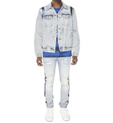 Cult of Individuality Saints N Sinners Denim Jacket - SM Jacket