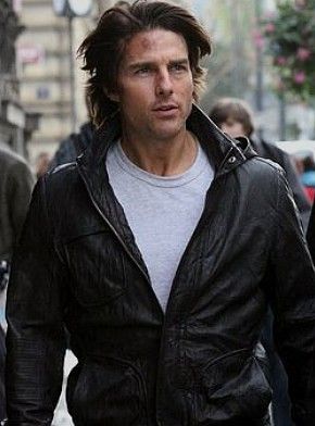 Mission Impossible Ghost Protocol Black Leather Jacket - SM Jacket