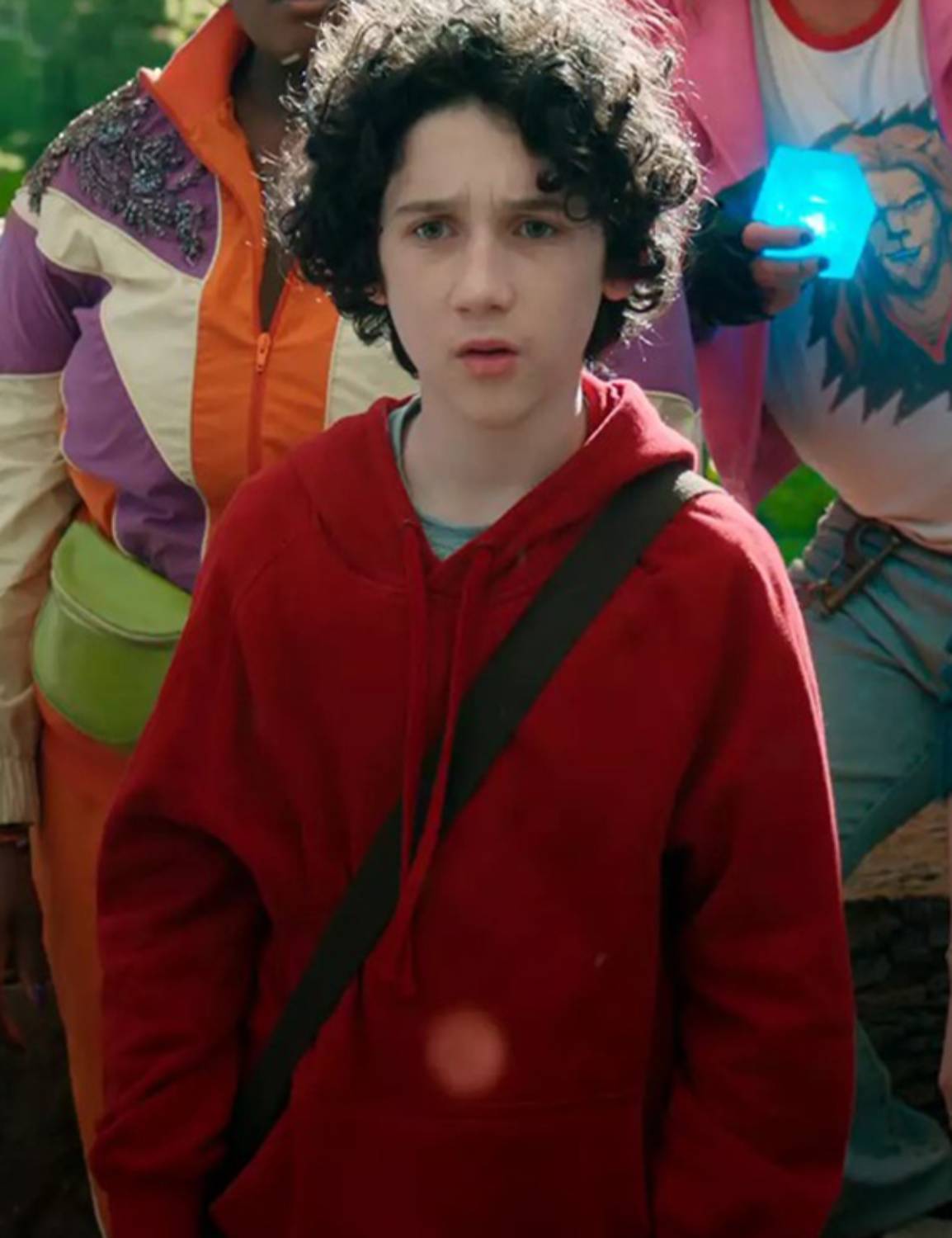 Sebastian Eugene Hansen Minecraft Movie Red Hoodie - SM Jacket