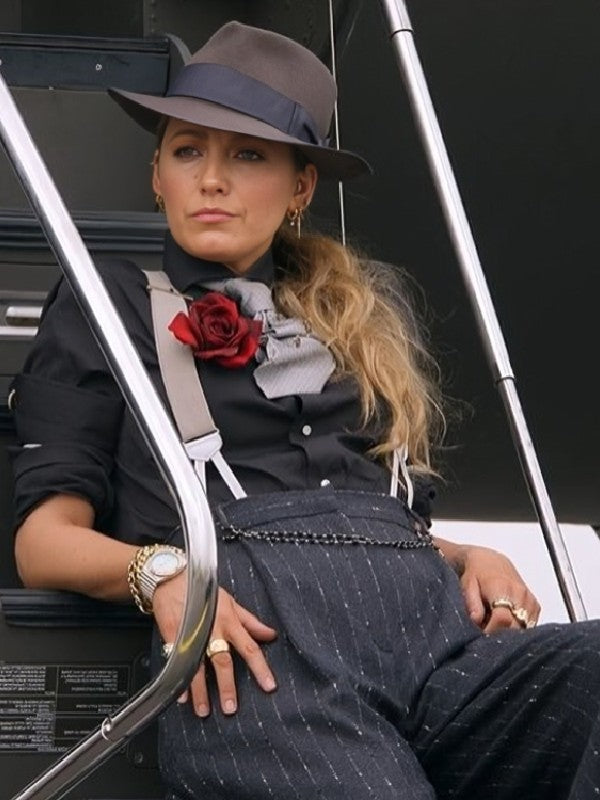 Blake Lively Another Simple Favor 2025 Black Shirt - SM Jacket