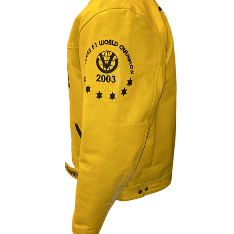 Vintage Biker Ferrari Yellow Jacket - SMJ