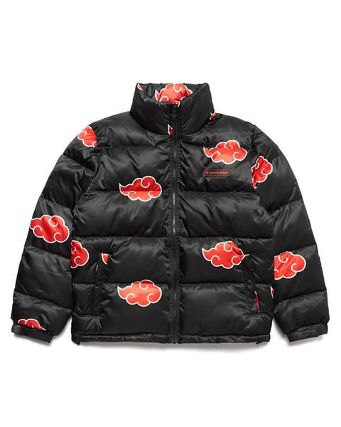 Akatsuki Naruto Puffer Winter Jacket