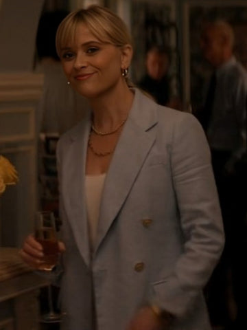 Reese Witherspoon You’re Cordially Invited Blue Blazer - SM Jacket