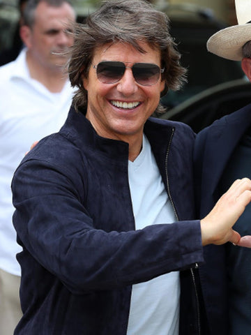 Tom Cruise Mission Impossible 7 Blue Jacket - SM Jacket
