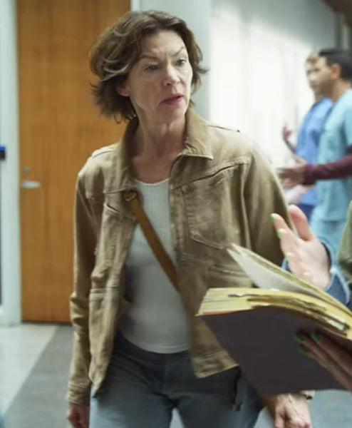 Rya Kihlstedt Final Destination Bloodlines Brown Jacket