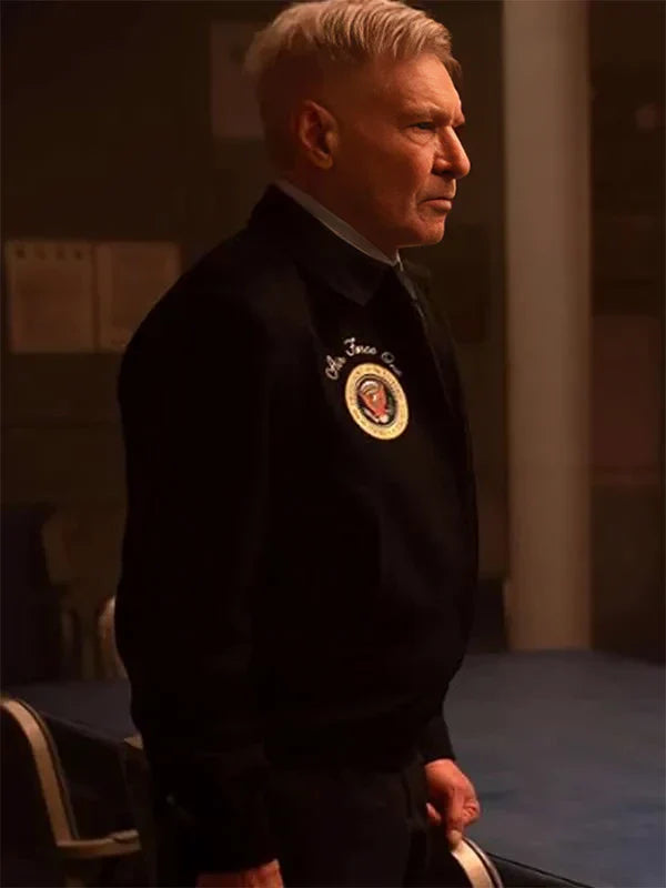 Harrison Ford Captain America Brave New World Black Jacket - SM Jacket