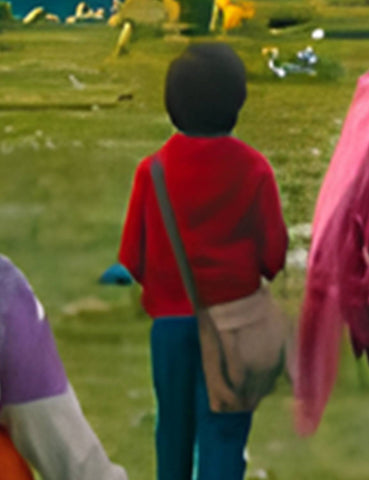 Sebastian Eugene Hansen Minecraft Movie Red Hoodie - SM Jacket