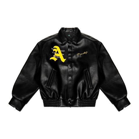 Racing Ferrari Leather Jacket - SMJ