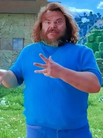 Jack Black Minecraft Movie 2025 Sweater - SM Jacket
