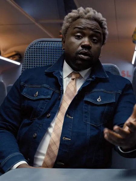 Bullet Train Lemon Bomber Jacket