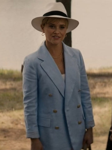 Reese Witherspoon You’re Cordially Invited Blue Blazer - SM Jacket