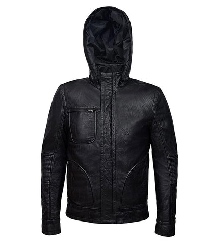 Mission Impossible Ghost Protocol Black Leather Jacket - SM Jacket