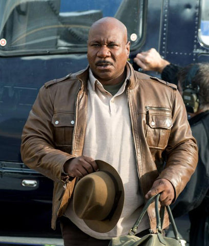 Ving Rhames Mission Impossible 7 Brown Leather Jacket - SM Jacket