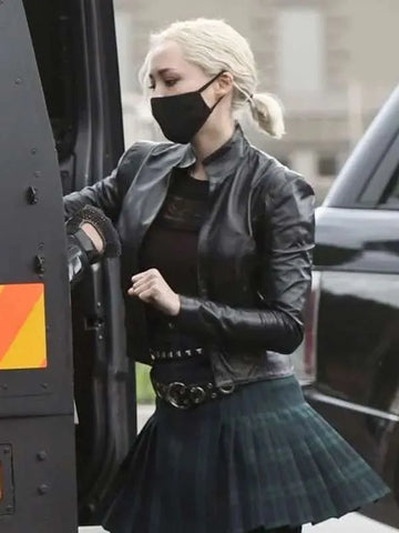 Pom Klementieff Mission Impossible 7 Black Leather Jacket - SM Jacket