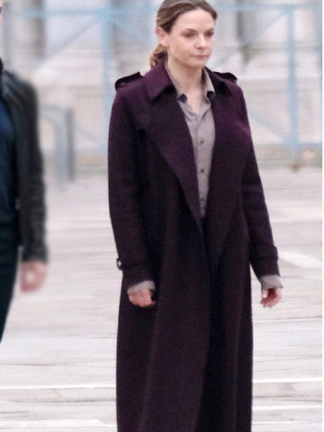 Rebecca Ferguson Mission Impossible 7 Wool Trench Coat - SM Jacket