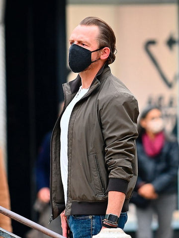Simon Pegg Mission Impossible 7 Bomber Jacket - SM Jacket