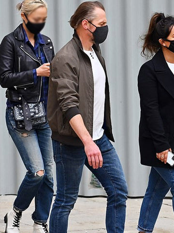 Simon Pegg Mission Impossible 7 Bomber Jacket - SM Jacket