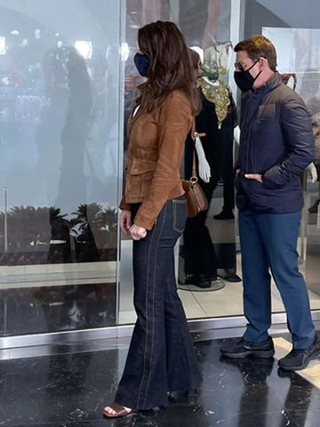 Hayley Atwell Mission Impossible 7 Brown Jacket - SM Jacket