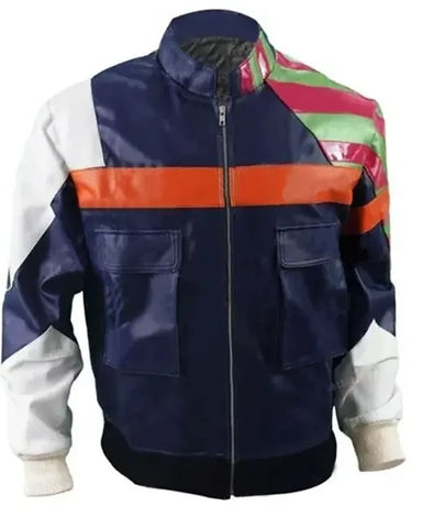 SING 2 Porsha Crystal Stylish Multicolor Leather Jacket - jnjjackets