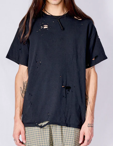 Distressed T-Shirt - jnjjackets