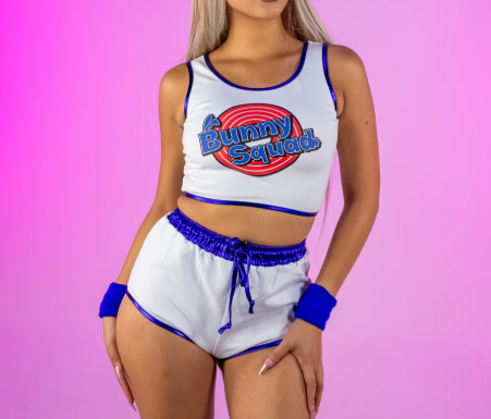 Bunny Squad Party Women's Costume