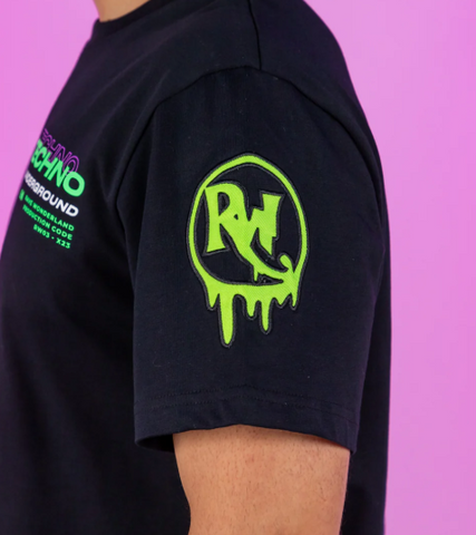 Techno Underground Retro Vibes T-Shirt - jnjjackets