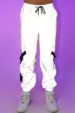 Flash Reflective Cargo Pants - jnjjackets