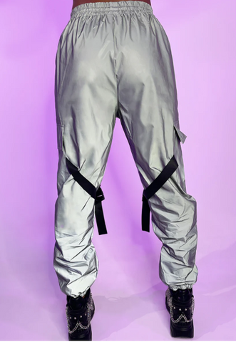 Flash Reflective Cargo Pants - jnjjackets