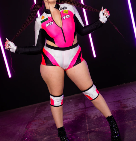 Pink Moto Mami Costume - SMJ