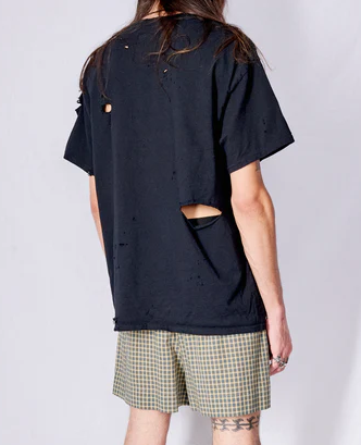 Distressed T-Shirt - jnjjackets