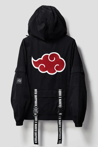 Liquid X Naruto Akatsuki Itachi Tech Jacket Double Sided - SM Jacket