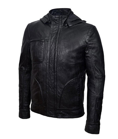 Mission Impossible Ghost Protocol Black Leather Jacket - SM Jacket