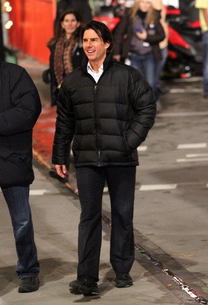 Mission Impossible Rogue Nation Tom Cruise Black Puffer Jacket