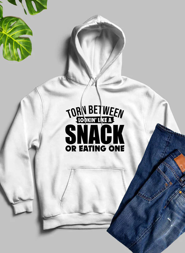 Snack Time Casual Eating Hoodie