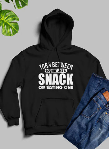 Snack Time Casual Eating Hoodie