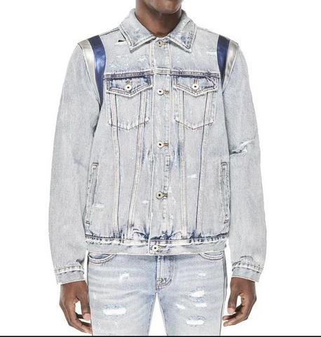 Cult of Individuality Saints N Sinners Denim Jacket - SM Jacket