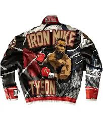 Mike Tyson Genuine Leather Jacket