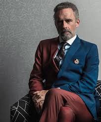 Jordan Peterson Classic Blue & Maroon Suit