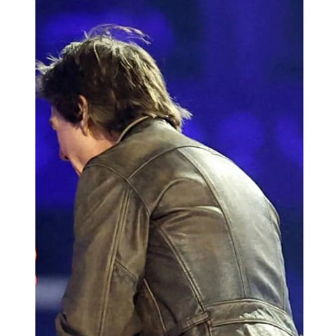 Tom Cruise Mission Impossible The Final Reckoning Leather Jacket - SM Jacket