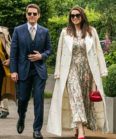 Hayley Atwell Mission Impossible Dead Reckoning White Coat - SM Jacket