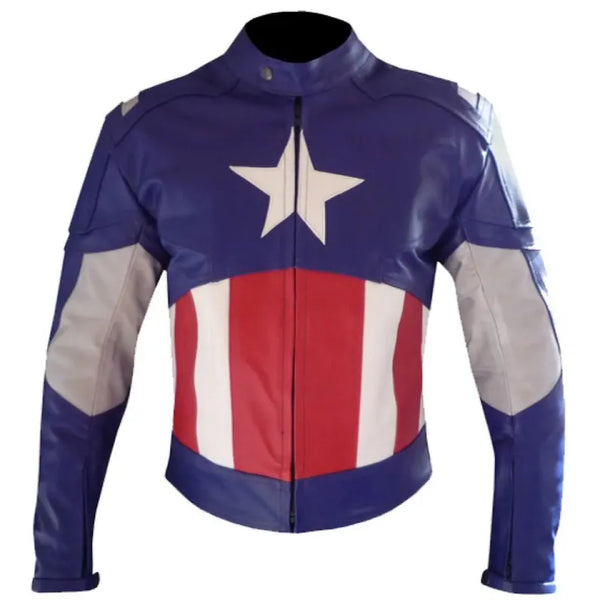 Captain America The First Avenger Buffalo Leather Jacket