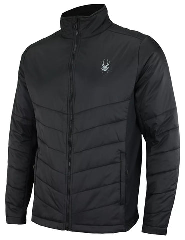 Spyder Men's Stealth Full Zip Hybrid Jacket - SM Jacket