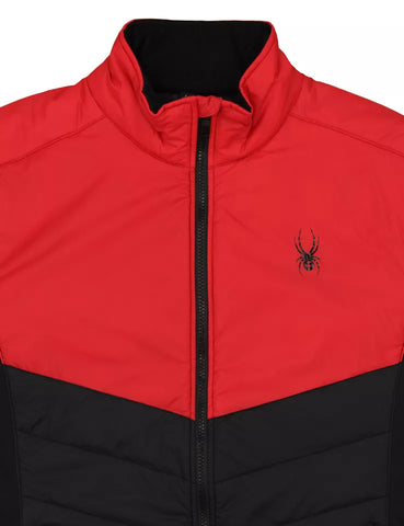 Spyder Men's Stealth Full Zip Hybrid Jacket - SM Jacket
