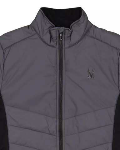 Spyder Men's Stealth Full Zip Hybrid Jacket - SM Jacket