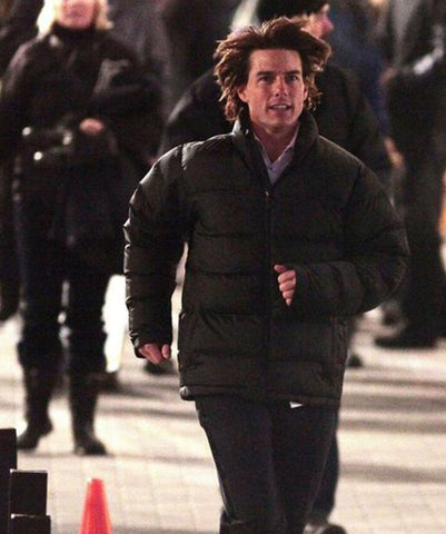 Tom Cruise Mission Impossible Rogue Nation Black Puffer Jacket - SM Jacket